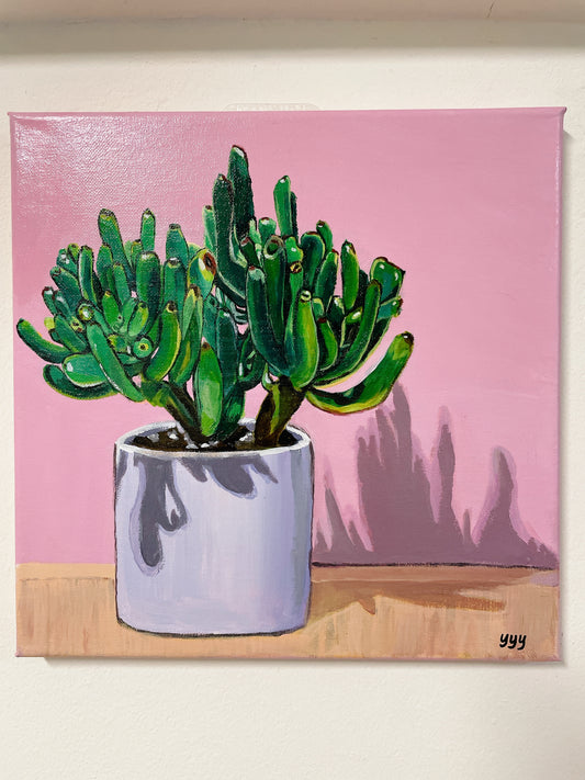 Cactus original acrylic painting